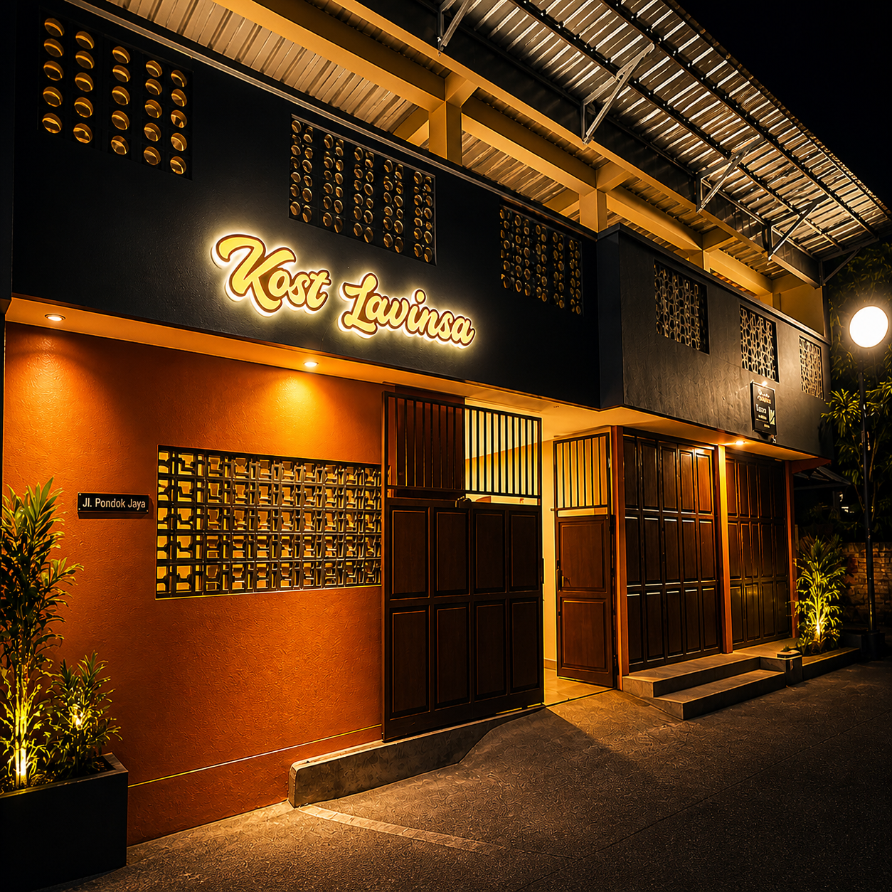 Suasana dan area KostLavinsa di Jl. ki Sahal No.45, Lopang, Kec. Serang, Kota Serang, Banten 42100